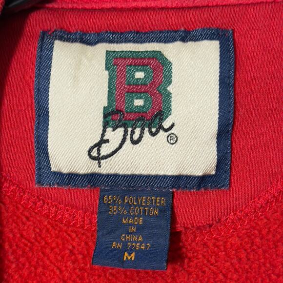 CARDINALS Baseball Vintage Embroidered Redbird Crew Neck Sweatshirt M Medium - Picture 5 of 6